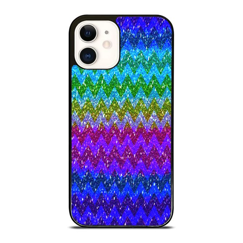 Chevron In Glitter Custom IPhone Case Samsung Case Google Pixel Case Personalize Your Style Today 0