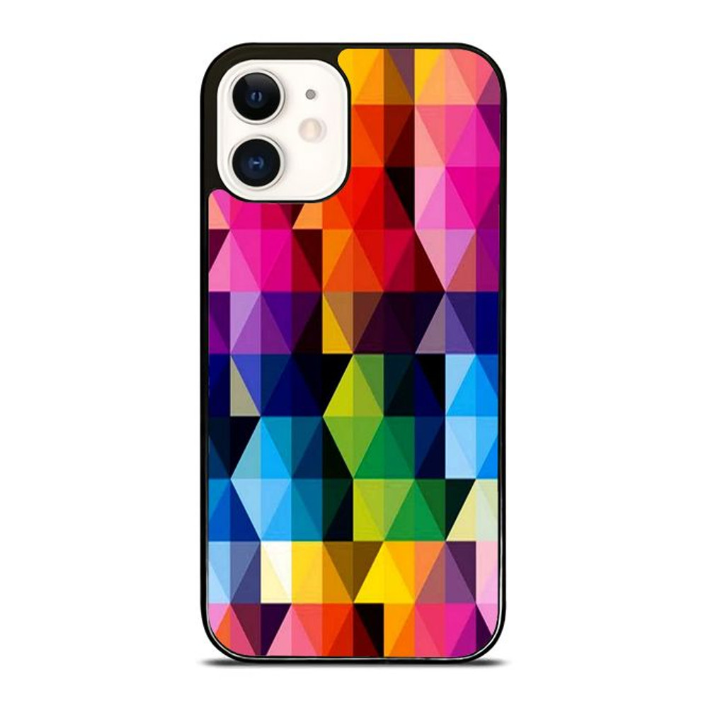 Full Colour Geometric Custom IPhone CaseSamsung Case Google Pixel Case Personalize Your Style Toda 0