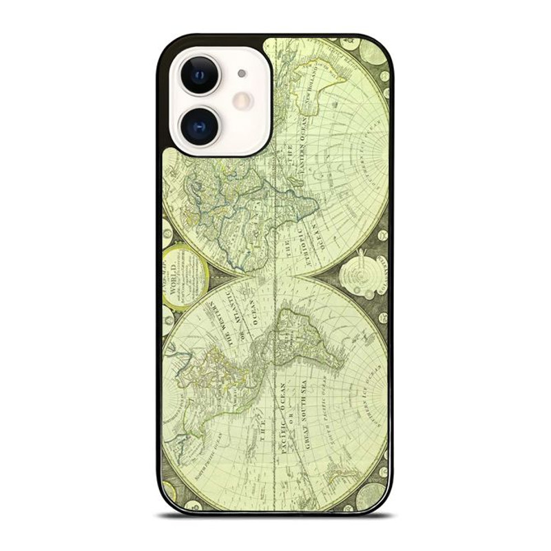 Green World Map Custom IPhone CaseSamsung Case Google Pixel Case Personalize Your Style Today 0