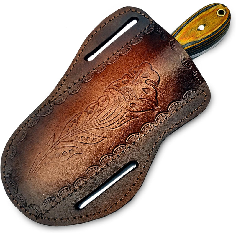 Handmade D2 Steel Bull Cutter Knife With Sheath 8 Inches Fixed Blade Knife Best For Camping Hunting 1