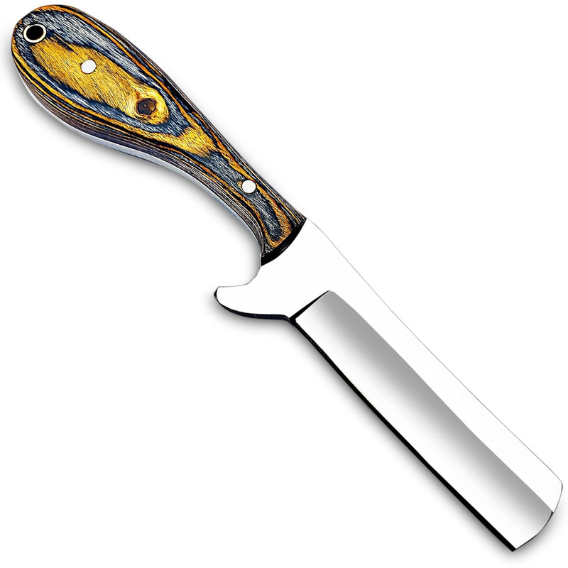 Handmade D2 Steel Bull Cutter Knife With Sheath 8 Inches Fixed Blade Knife Best For Camping Hunting 3