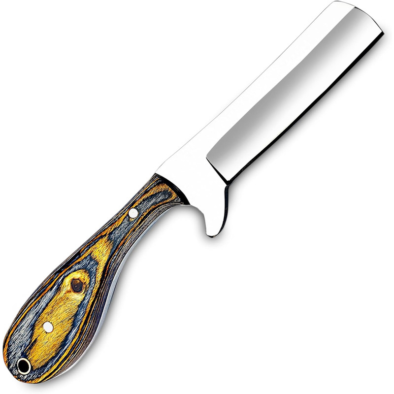 Handmade D2 Steel Bull Cutter Knife With Sheath 8 Inches Fixed Blade Knife Best For Camping Hunting 4