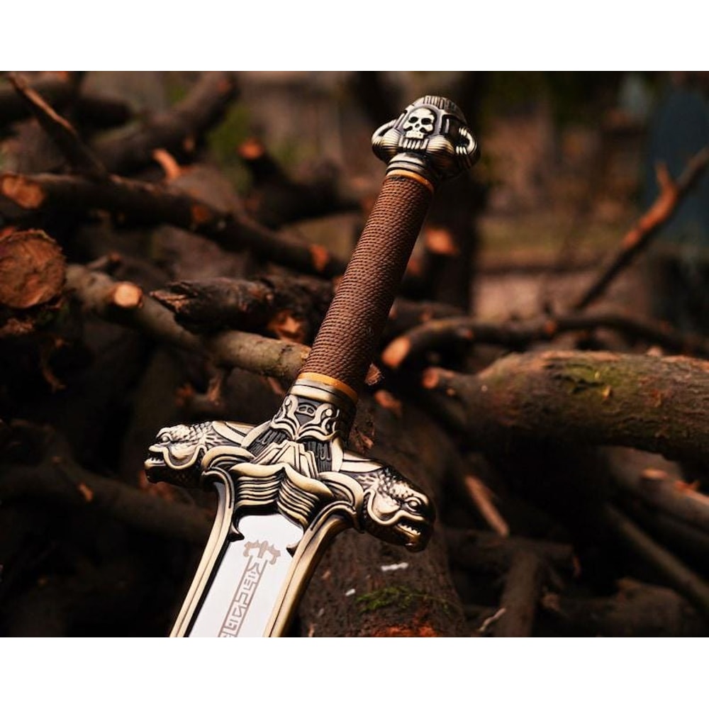 Hand Forged Conan The Barbarian Engraved Sword Steel Sword Sword With Sheath Best Gift For Wedding