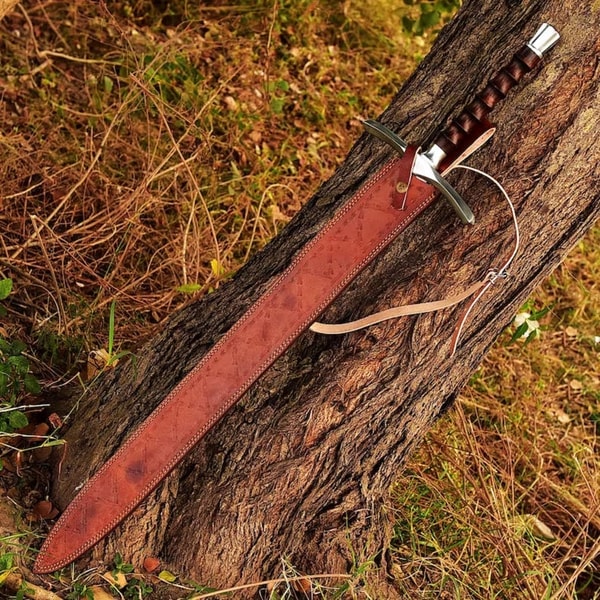 Viking Sword, Damascus Sword ,Hand Forged Sword, Long Sword, | Inspire ...