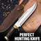 18 Handmade Bowie Knife With Sheath Crocodile Dundee Knife D2 Steel Blade Best Hunting Knife Outdoo 4