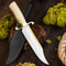 14Handmade Fixed Blade Bowie Knife Musso Bowie Knife With Leather Sheath Hunting Knife Gift For Boy 0