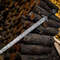 Hand Forged Real Damascus Steel Sword NORTHMEN Sword Real Damascus Steel Handmade Sword Gift For Hi 0