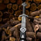 Hand Forged Real Damascus Steel Sword NORTHMEN Sword Real Damascus Steel Handmade Sword Gift For Hi 3