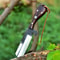 Handmade Carbon Steel Bull Cutter Knife With Sheath Precision Craftsmanship For Versatile Cutting I 5