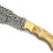 HABSON KNIVES TR177 Custom Handmade Damascus Steel 10 Inches Tracker Knife Bone 0