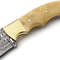 HABSON KNIVES TR177 Custom Handmade Damascus Steel 10 Inches Tracker Knife Bone 2