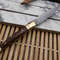 Laguiole Folding Damascus Steel Knife 85 Long With 4 Hand Forged Twist Patren Blade Rose Wood  Bras 1