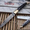 Laguiole Damascus Steel Folding Knife 86 Long With 41 Hand Forged Custom Twist Patren Blade 0