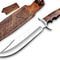 15 Inches Full Tang Handmade Bowie Knife Fixed Blade Hunting Knife Skinning Knife Camping Knife Bus 0