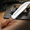 15 Inches Full Tang Handmade Bowie Knife Fixed Blade Hunting Knife Skinning Knife Camping Knife Bus 5