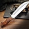 15 Inches Full Tang Handmade Bowie Knife Fixed Blade Hunting Knife Skinning Knife Camping Knife Bus 5