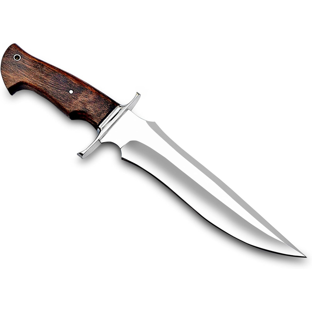 135 Inches Full Tang Handmade Bowie Knife Fixed Blade Hunting Knife Camping Knife Bushcraft Knife 4