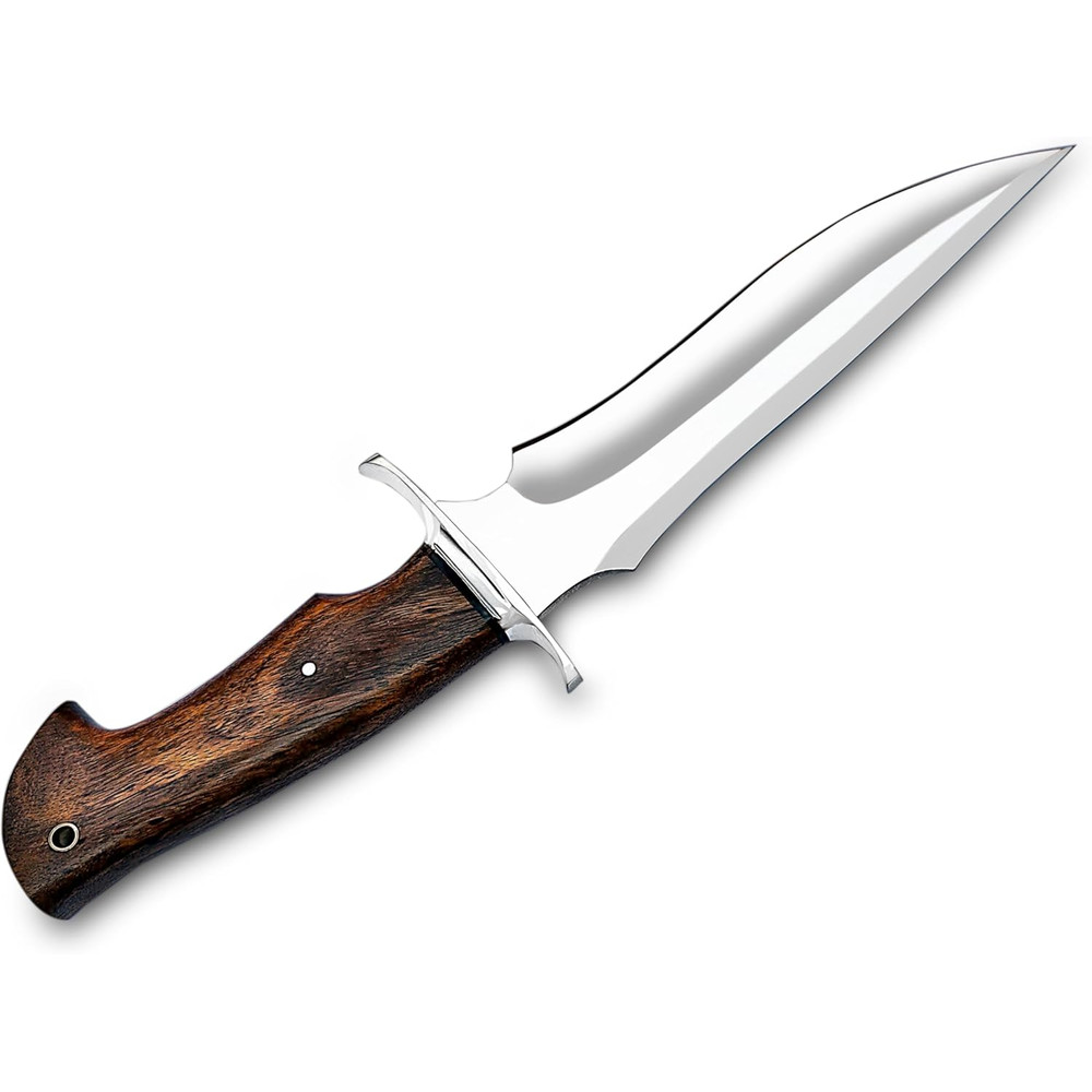 135 Inches Full Tang Handmade Bowie Knife Fixed Blade Hunting Knife Camping Knife Bushcraft Knife 5