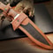 135 Inches Full Tang Handmade Bowie Knife Fixed Blade Hunting Knife Camping Knife Bushcraft Knife 7