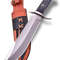 Handmade D2 Steel Bowie Knife 15 Inch Full Tang Fixed Blade Knife With Sheath  Hunting Knife With W 0