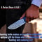 975 InchesDamascus Knife Damascus Steel Hunting Knife Fixed Blade Hunting Knife With Sheath Best Fo 3