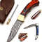 Pocket Knife 4 Pcs Set 65 Handmade Damascus Folding Knife Back Lock Knife Damascus Hunting Knife Wi 0