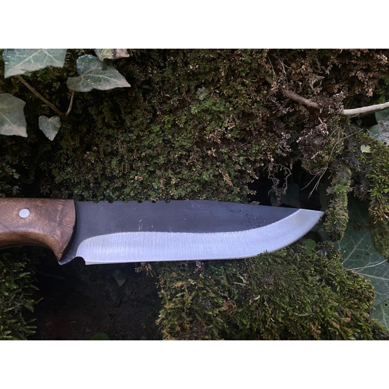 Premium Handmade Hunting Knife With Walnut HandleReal Bowie Knife With SheathPerfect For Camping Tr 2