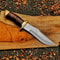 Handmade 13 High Carbon Steel Bowie Knife Hunting Knife Hunting Bowie With Sheath D2 Steel Birthday