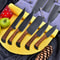 Handmade Damascus Steel Kitchen Knife Set Of 5pcs With Sheath Chef Knife Set Chef Knives Set Kitche 1