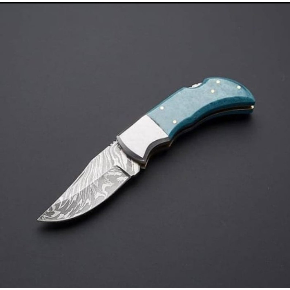 Custom Handmade Pocket Folding Knife For Men Pocket Knife Best For Outdoors And A Also Gift For Me 0