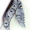 Damascus Leaf Pocket Knife Everyday Carry Folding Knife Hand Forged Damascus Hunting Knife Best Gif 3