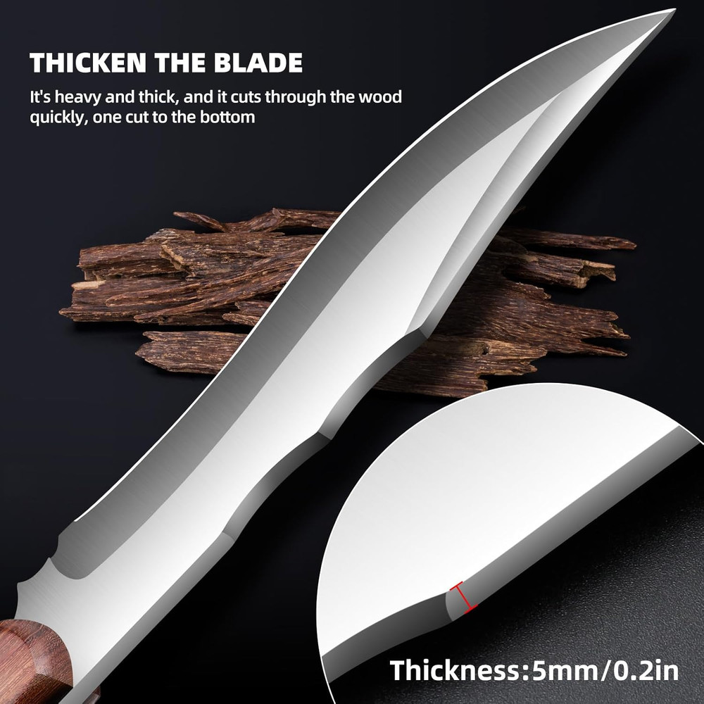 Outdoor Machete With Sheath For Cutting Trees For Yard Work And For Urvival Machete Ideal For Garde 2