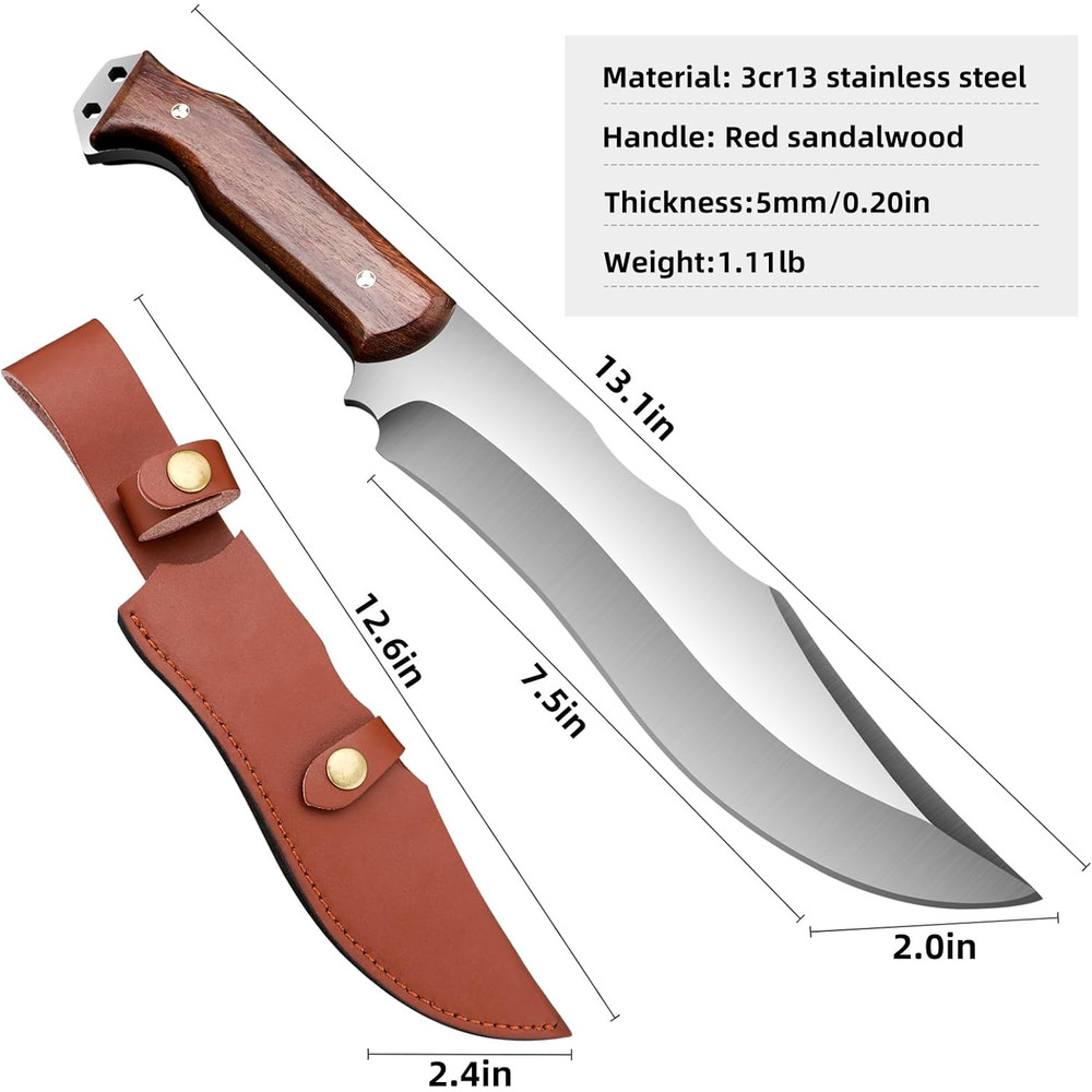 Outdoor Machete With Sheath For Cutting Trees For Yard Work And For Urvival Machete Ideal For Garde 5