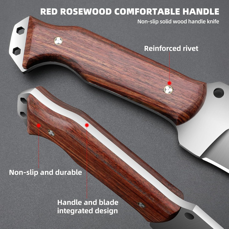 Outdoor Machete Knife With Sheath For Cutting Trees For Yard Work And For Machete Ideal For Gardeni 4