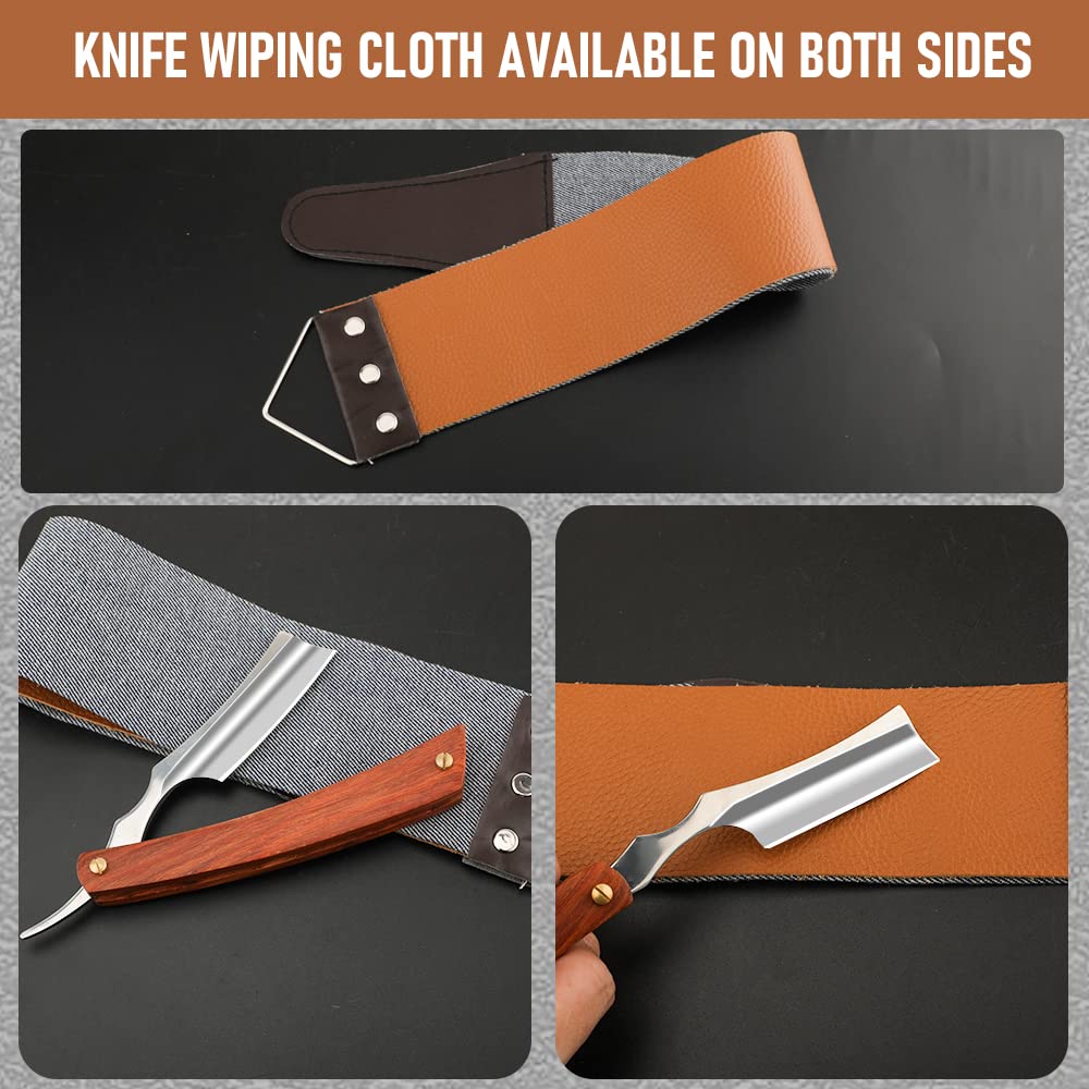 Straight Sharp Razor For Shaving Professional Straight Edge Barber Razor Premium Stainless Steel S 2