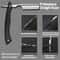 Straight Razor With Strope Professional Straight Edge Barber Razor Premium Stainless Steel Shaver 5
