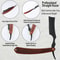 Straight Razor With Cover Professional Straight Edge Barber Razor Premium Stainless Steel Shaver R 5