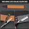 Straight Razor With Strope Professional Straight Edge Barber Razor Premium Stainless Steel Shaver 2