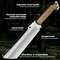 138 Inch Outdoor Hunting Knife With Sheath Fixed Blade Knives Survival Machete For Cutting Trees Fo 1