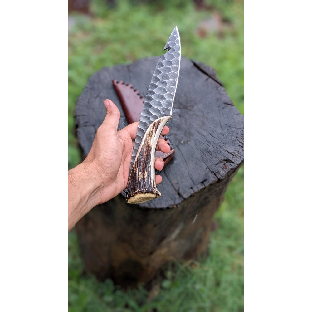 Handmade Antler Knife