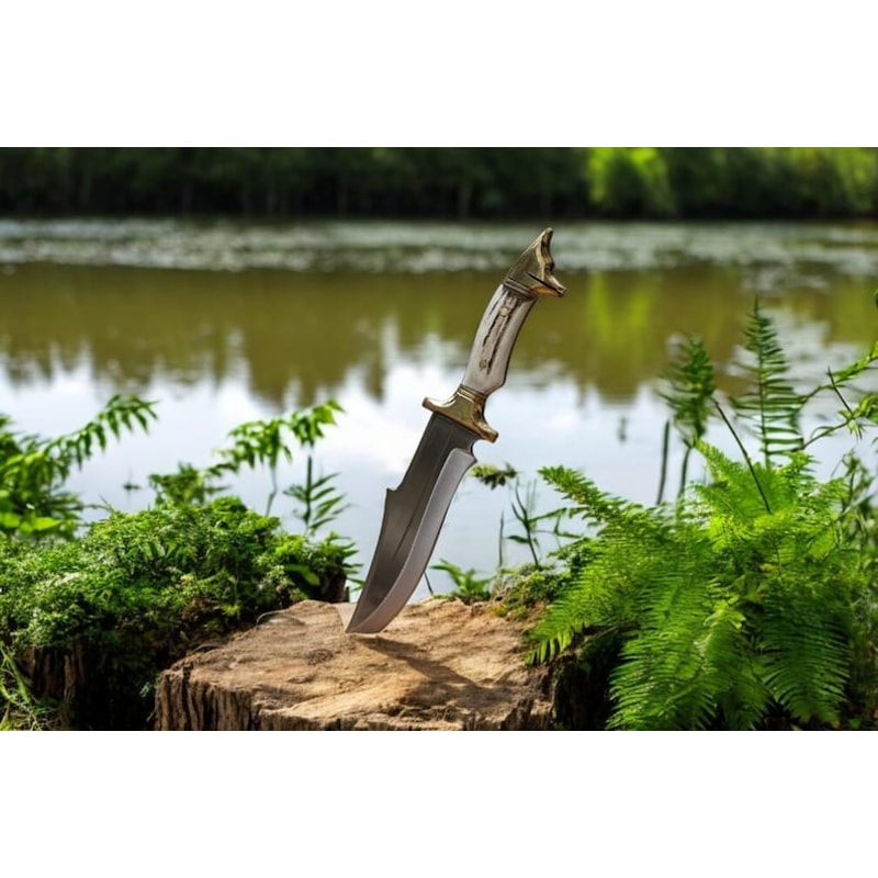 Deer Antler Hunting Knife near me