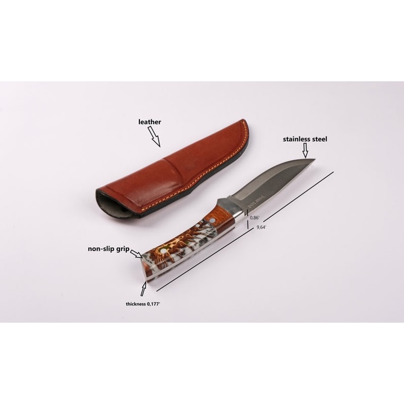 Personalized Handmade Steel Camping knife