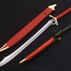 handmade wheel of time heron mark sword custom handmade buster sword with scabbard