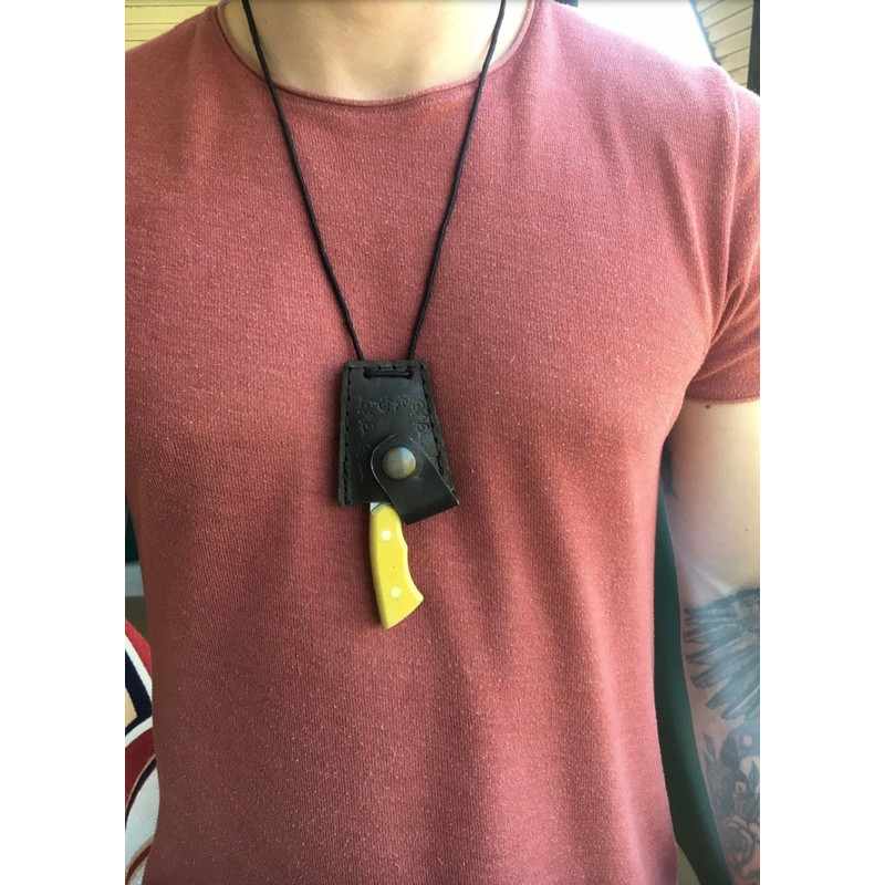 Necklace Hunting Knife Handmade near me