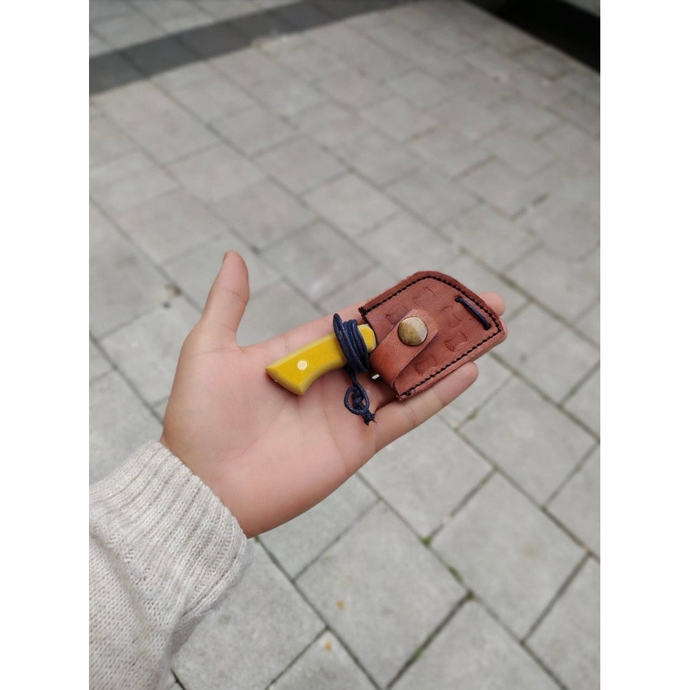 Necklace Hunting Knife Handmade near me