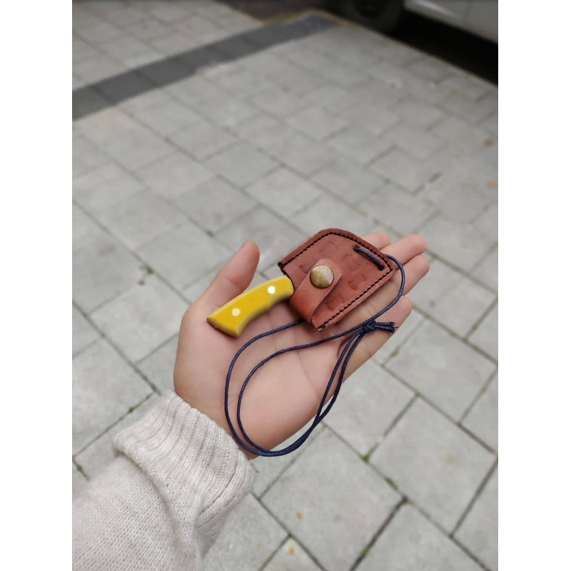 Necklace Hunting Knife Handmade near me