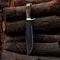 Handmade D2 Steel Powder Coated Crocodile Dundee knife