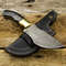 Damascus Steel Tracker Knife