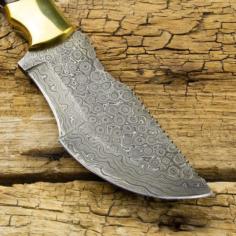 Damascus Steel Tracker Knife