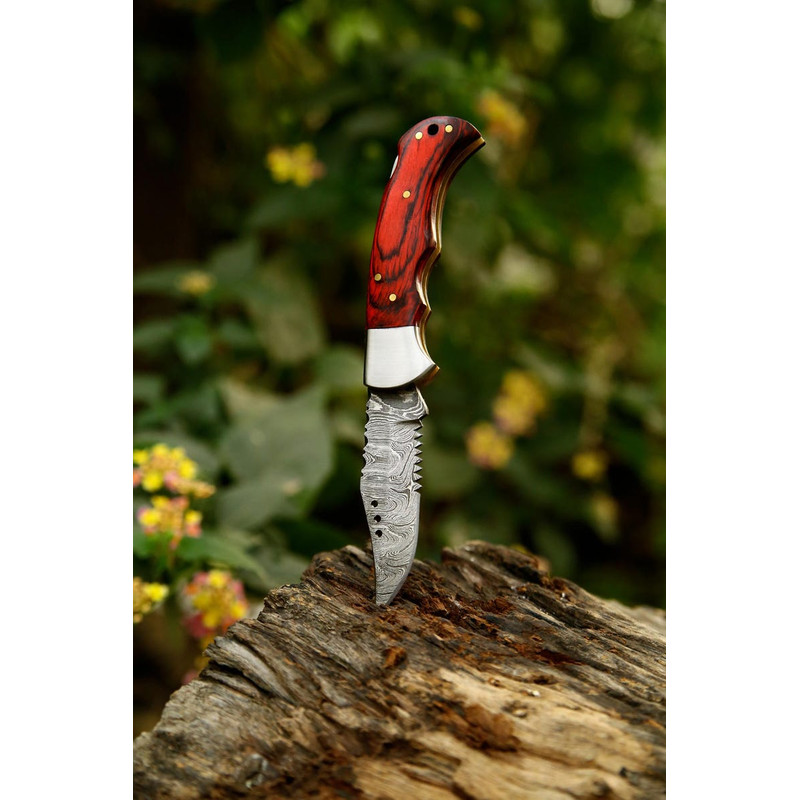 Handmade Folding Knife Damascus Folding Knife